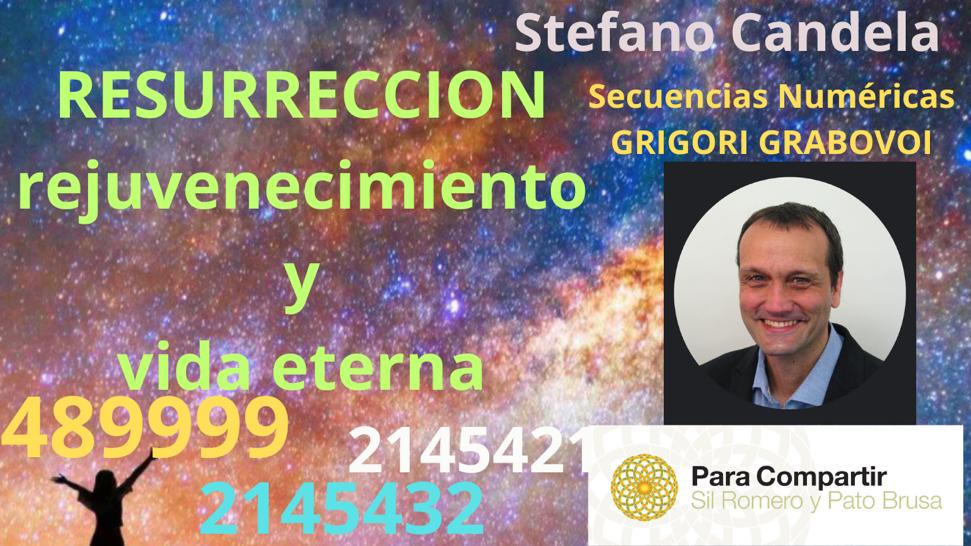 Taller de Resurrección, rejuvenecimiento, vida eterna con Stefano Candela | Febrero 2024