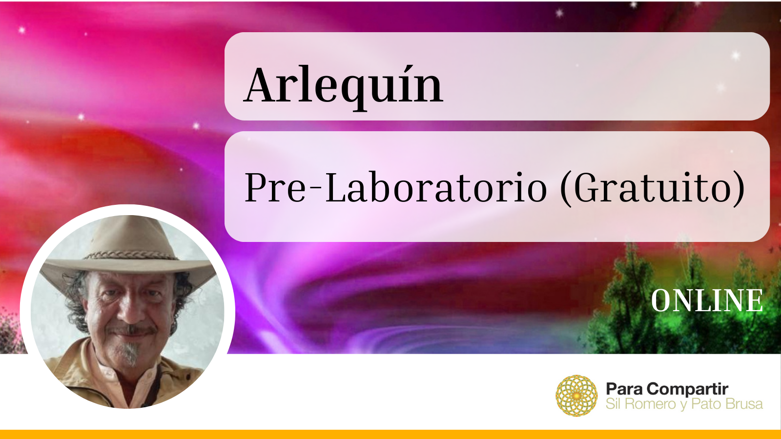 GRATUITO: Pre-Laboratorio con Arlequín EN VIVO | 16 de Junio 2024 | 14hs ARG – 19hs ESP