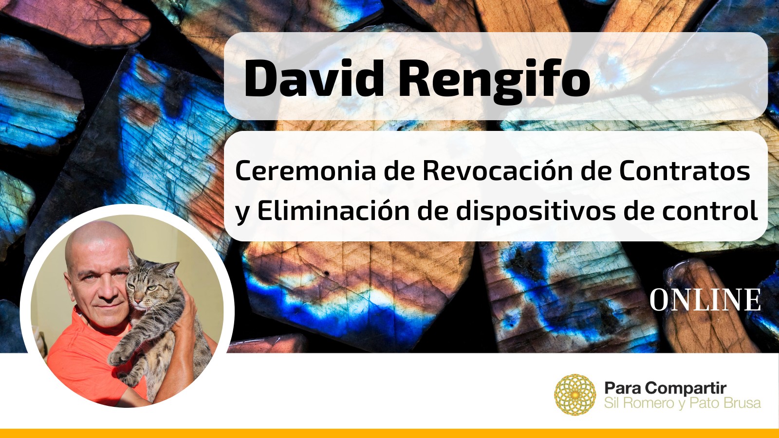 Ceremonia de Revocación de Contratos y Eliminación de dispositivos de control | Con David Rengifo | 22 de Marzo 2024  | 22:00 hs ARG – 02:00 hs ESP