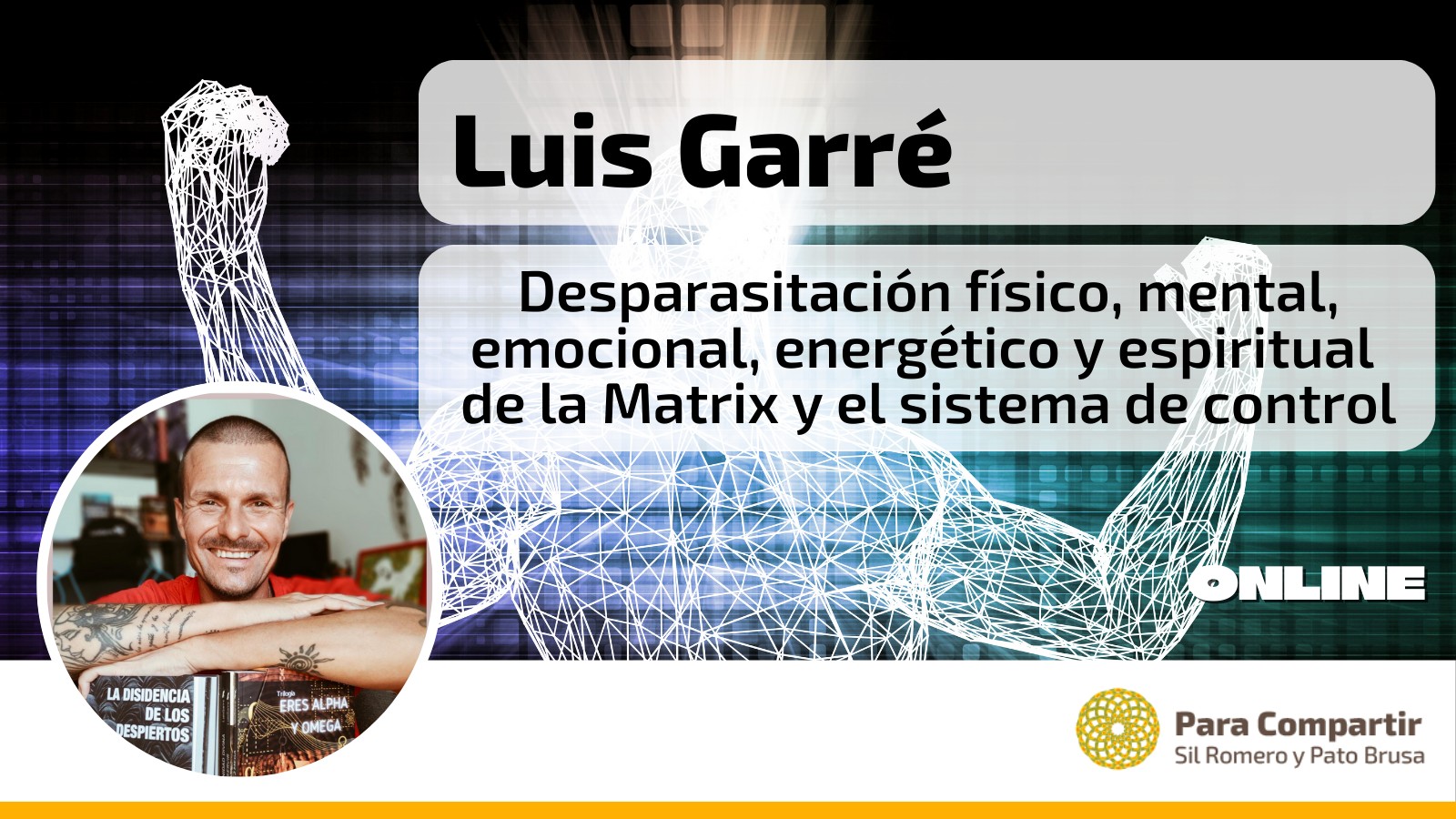 Desparasitaje físico, mental, emocional, energético y espiritual de la Matrix y el sistema de control